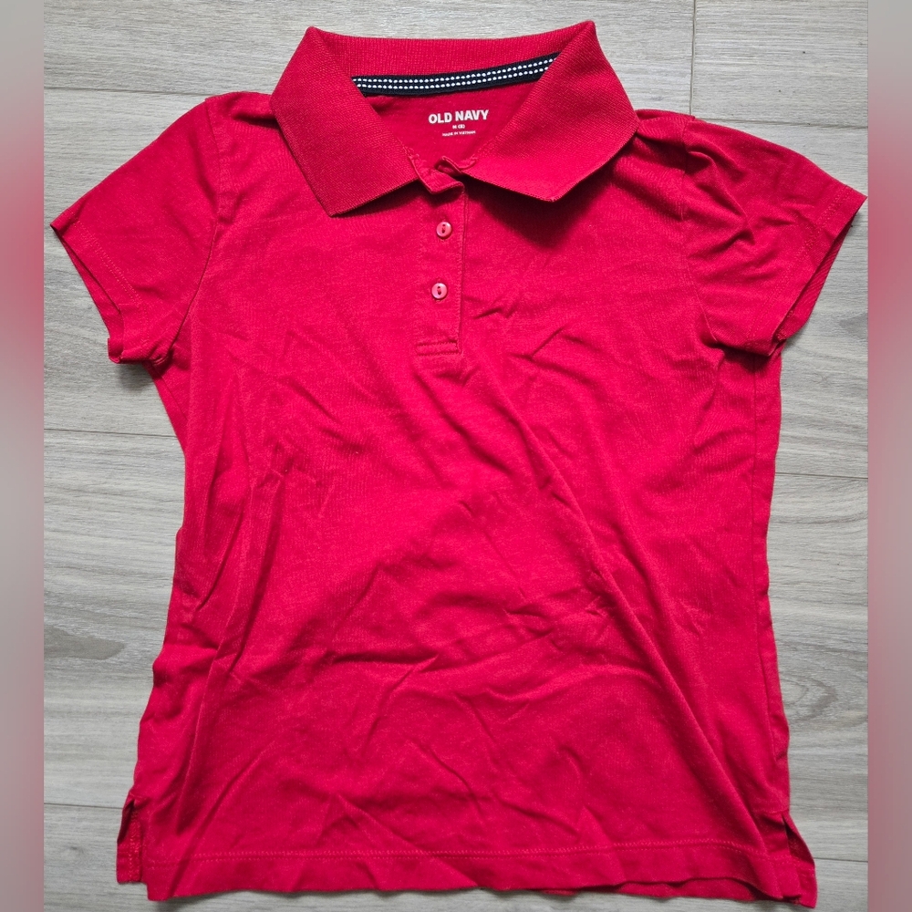 Old Navy Girls Uniform Polo Tee